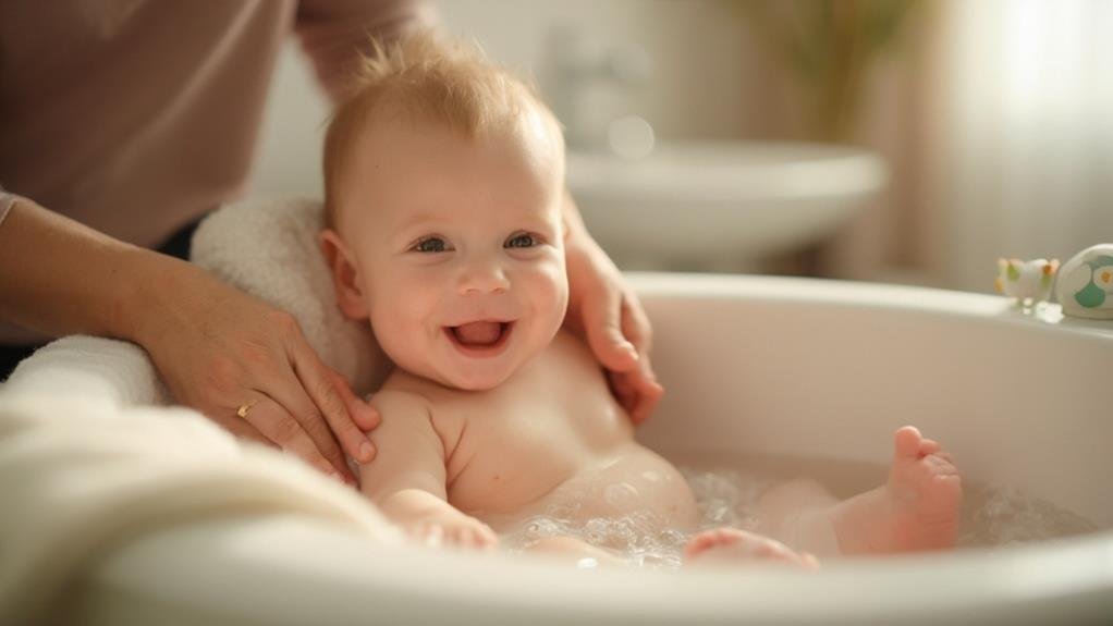 baden met lauw water